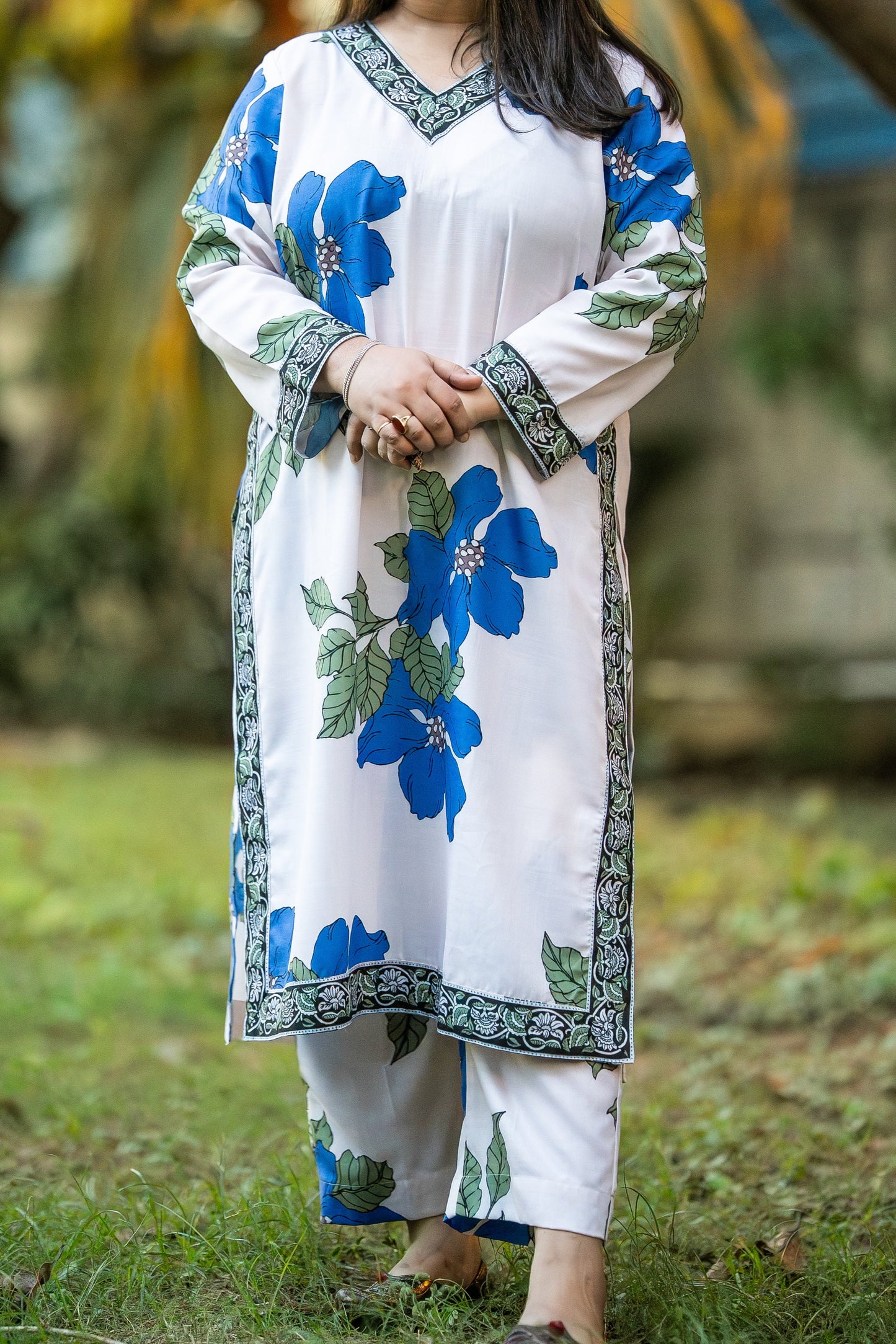 Sadabahaar Kurta Set - Ivory