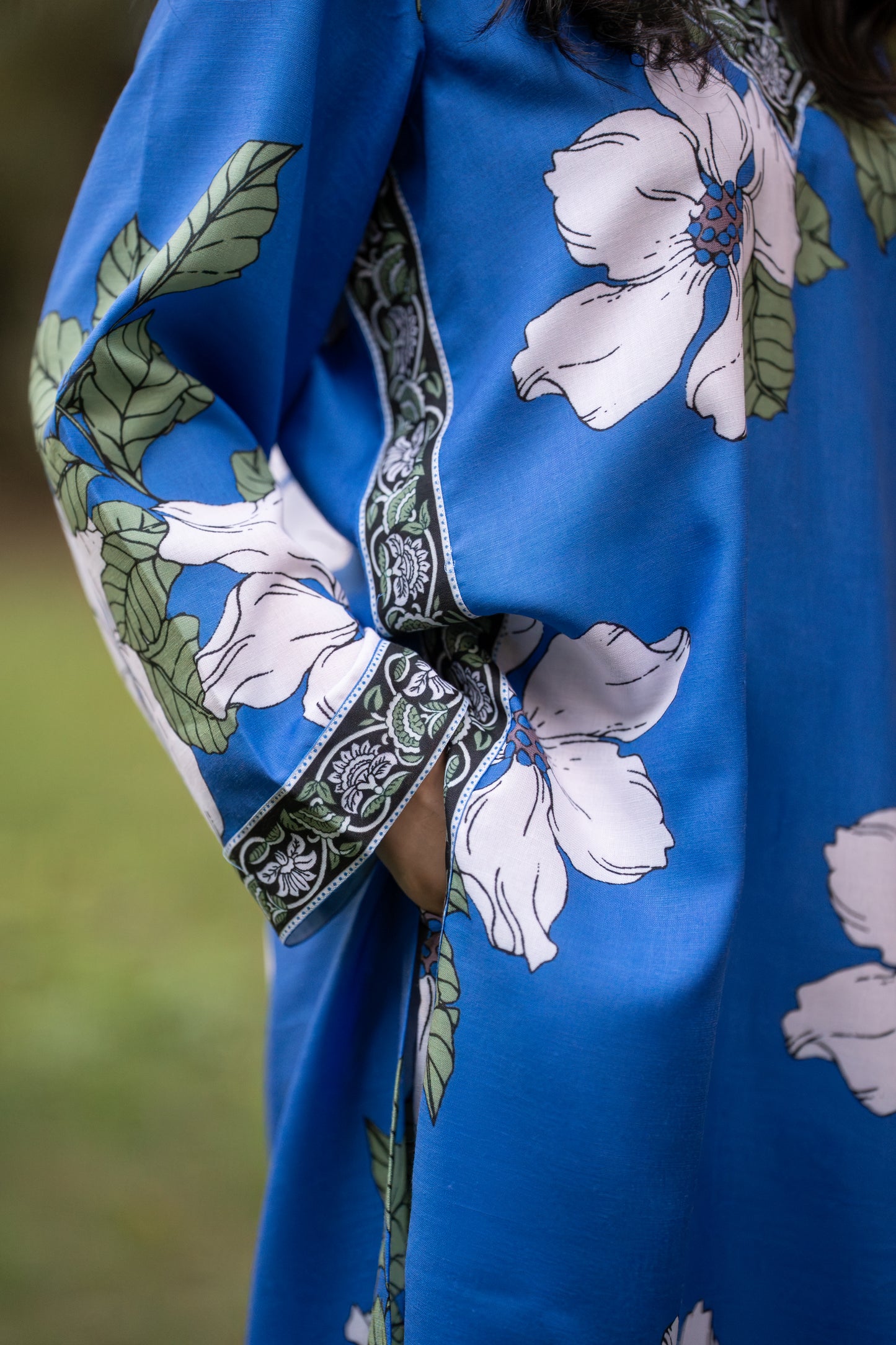 Sadabahaar Kurta Set - Cobalt Blue