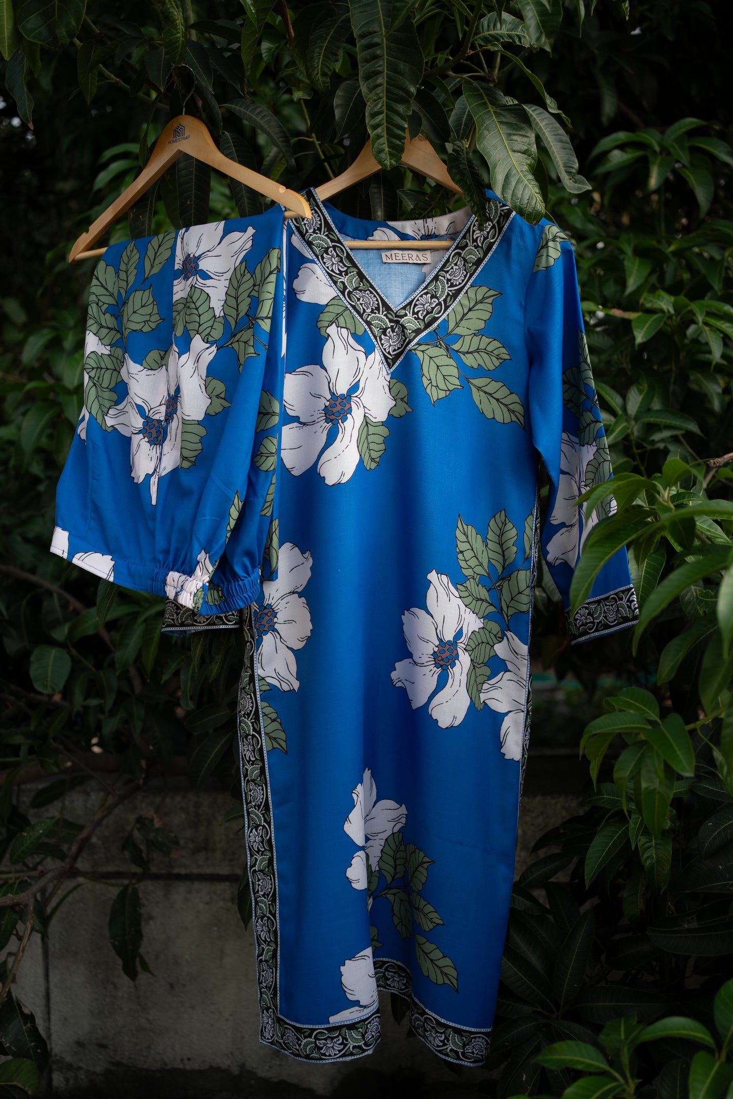 Sadabahaar Kurta Set - Cobalt Blue